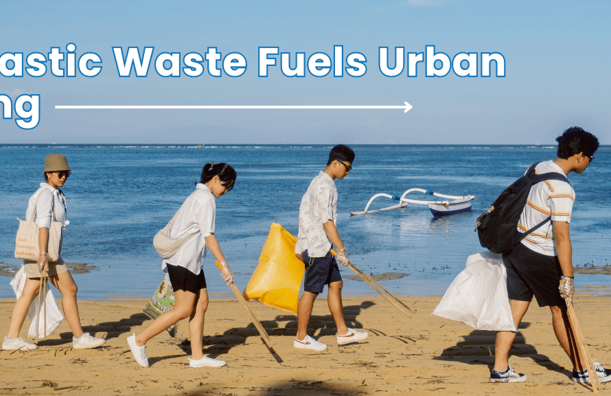 How Plastic Waste Fuels Urban Flooding