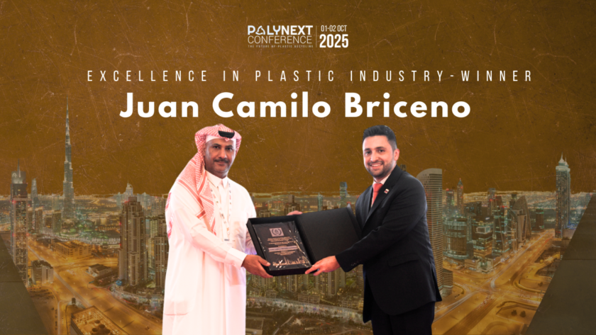 Juan Camilo Briceno Wins Financial Leadership for Circular Economy Award at PolyNext Awards 2025