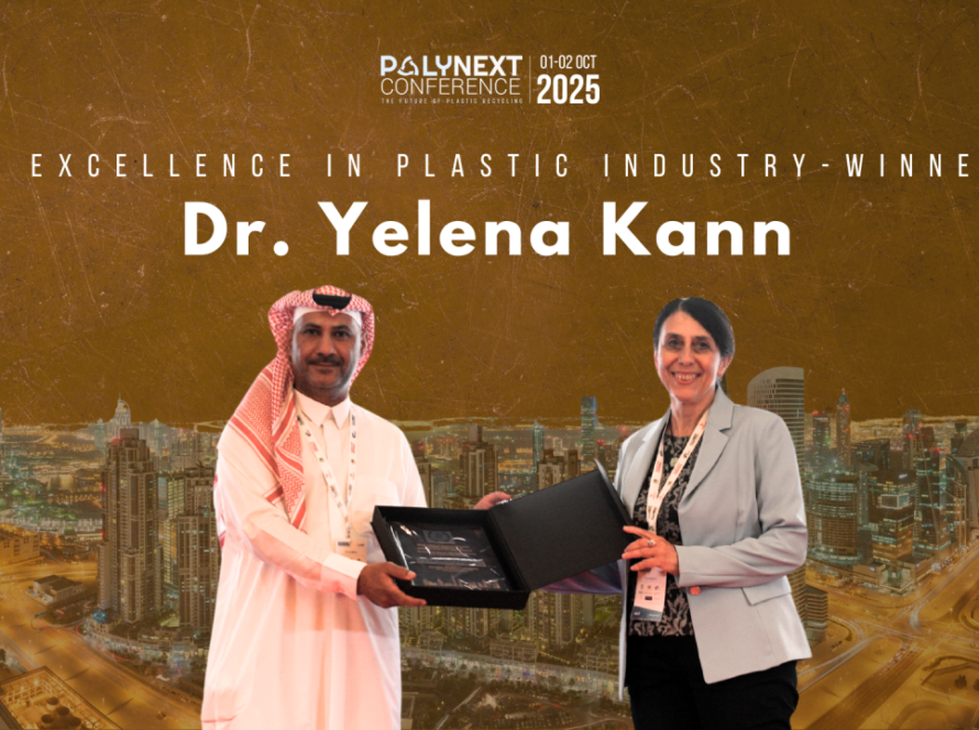 Dr. Yelena Kann Wins Innovation in Biodegradable Polymer Science Award at PolyNext Awards 2025