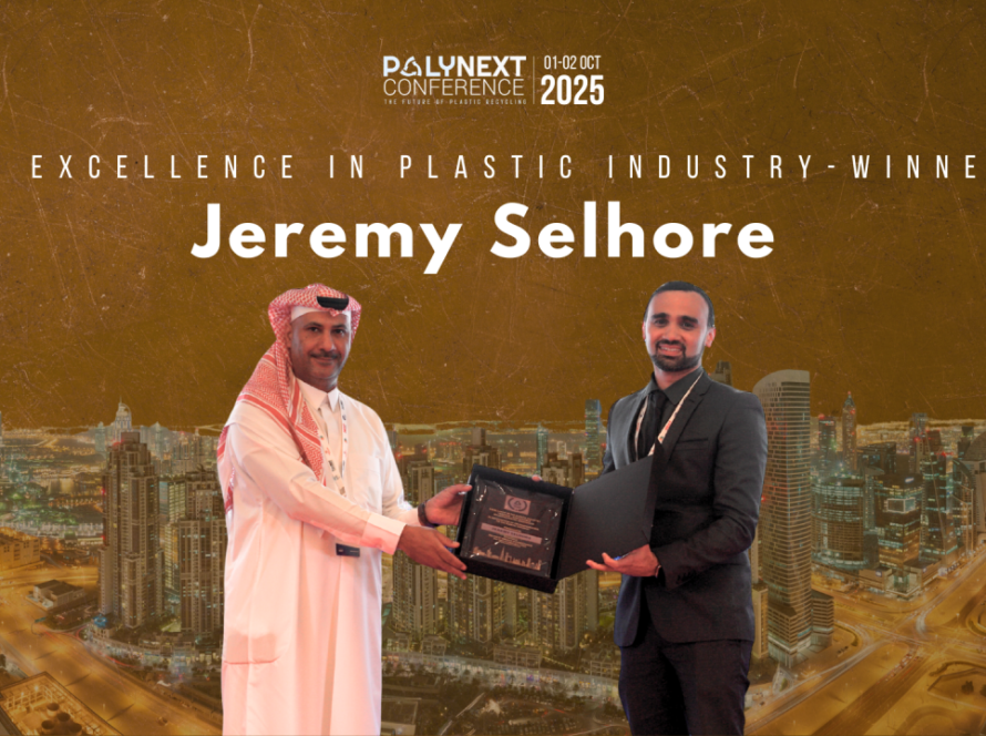 Jeremy Selhore Honoured at PolyNext Awards 2025 for Sustainable Manufacturing Leadership Award