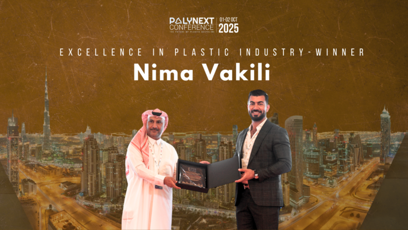 Nima Vakili Honoured at PolyNext Awards 2025 for Excellence in Plastic Industry – Pioneering Sustainable Bioplastics Supply Chain Development
